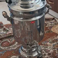 سماور 20 لیتری گازی  بزرگ استیل  ترموکبل دار