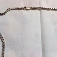 فروش زنجیر نقره ایتالیایی ۹۲۵ در حد نو|جواهرات|شاهین‌شهر, شهرک میلاد|دیوار