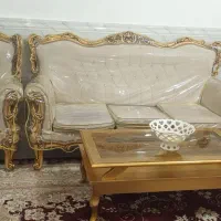 مبل سلطنتی ۷نفره|مبلمان خانگی و میز عسلی|قزوین, |دیوار