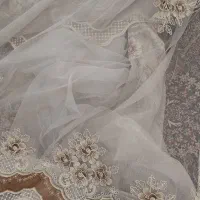 پرده حریر ترک در حد نو|پرده، رانر، رومیزی|تهران, فرزانه|دیوار