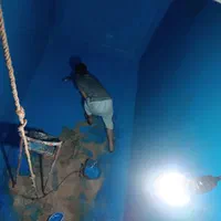 نظافت و شستشو حوض انبار آب و نشتی گیری حوض