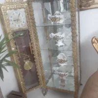 بوفه وساعت ایستاده برنزاصل سنگین وزن|بوفه، ویترین، کنسول|گرمی, |دیوار