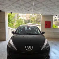 207 مشکی دنده اتومات سقف فلز|خودرو سواری و وانت|شیراز, معالیآباد|دیوار