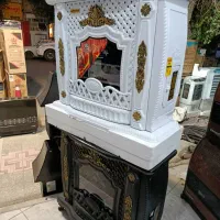 بخاری گازی۱۵هزار جهان افروز گازی حصیری کلاسیک|بخاری، هیتر، شومینه|شیراز, کفترک|دیوار