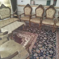 مبل 9نفره سالم|مبلمان خانگی و میز عسلی|شیراز, شهرک نیروی انتظامی|دیوار