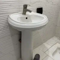 روشویی سنگی با شیر