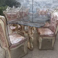 میزنهارخوری ۶و۸و۱۰نفره تمام چوب مناسب جهیزیه
