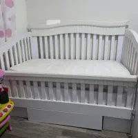 تخت کودک همراه تشک