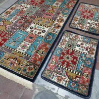 فرش ۴ متری طرح دستباف گونه با دو عدد قالچه تمیز|فرش|تهران, خانی آباد نو شمالی|دیوار