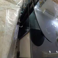 میزتلوزیون شیشه ای