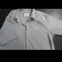 پیراهن آستین کوتاه مردانه طوسی|لباس|ایرانشهر, |دیوار