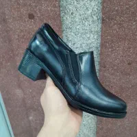 کفش محسن طبی زنانه تمام چرم طبیعی گاوی کد۷۴۴