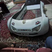 تخت ماشینی با تشک درحدنو|تخت و سرویس خواب|قم, آذر (نکویی)|دیوار