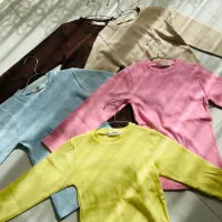 بلوز یقه گرد