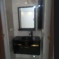 روشویی مشکی طلایی