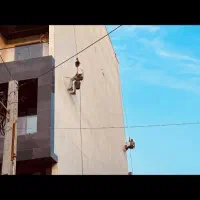 کار در ارتفاع عایق وآبندی پیچ رول پلاک کنیتکس|خدمات پیشه و مهارت|شیراز, شهرک گلدشت حافظ‎|دیوار