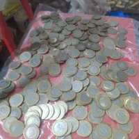 سکه های قدیمی برنجی 250رسالی همش 209عدد|کلکسیون سکه، تمبر، اسکناس|مرند, |دیوار