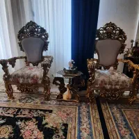 ست مبل و نهار خوری سلطنتی  شیک طرح پنجه شیری مصری|مبلمان خانگی و میز عسلی|کرمانشاه, |دیوار
