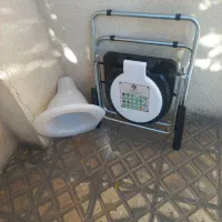 صندلی توالت فرنگی بدون استفاده