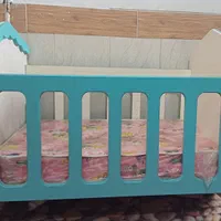 تخت خواب وتشک نوزاد نو