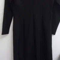 مانتو مشکی سالم سایز ۳۸