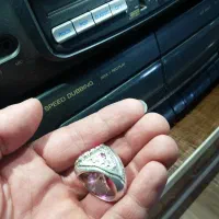 انگشتر یاقوت زیبا|جواهرات|رزن, |دیوار