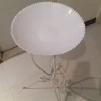 6 تا استند فلزی گل پایه گلدان شلف در حد نو