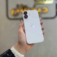 آیفون ۱۶نرمال سفید ch(دوسیم کارت)حافظه۱۲۸ کارکرده