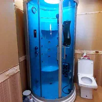 کابین دوش ۸۰ وان جکوزی پارتیشن حمام سونا بخار خشک|لوازم حمام|تهران, کوی بیمه|دیوار