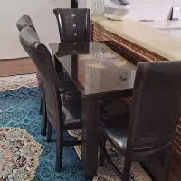 ناهارخوری ۴نفره|میز و صندلی غذاخوری|تاکستان, |دیوار