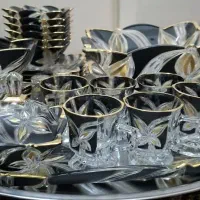 سرویس پزیرایی کریستال(۳۲پارچه)سوگا ژاپن اصل