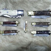 انواع چاقوهای دسته شاخ کلکسیونی دستساز