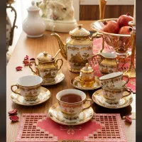 چای خوری ۱۷ پارچه و هفت سین