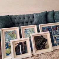 تابلو لته ای کهکشان|تابلو، نقاشی، عکس|نجف‌آباد, حومه نجف آباد|دیوار