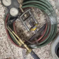 سرپیک زینکر و مانیمتر همراه شلنگ جوشکاری