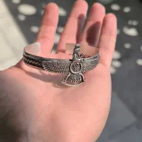 دستبند و انگشتر نقره