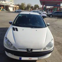 پژو206 سفیدV8 Tu5 دوگانه کارخونه91|خودرو سواری و وانت|همدان, |دیوار