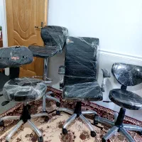 صندلی چرخ دارجکدار اپن سالن تابوره استادکار اداری|صندلی و نیمکت|شیراز, نصر|دیوار