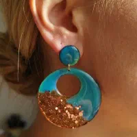 گوشواره رزینی ، یلدا|بدلیجات|اصفهان, مرداویج|دیوار