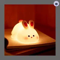 چراغ خواب سیلیکونی مدل خرگوش و گربه