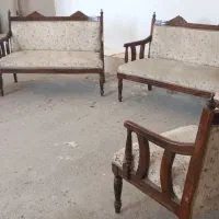 مبلمان چوبی قدیمی|مبلمان خانگی و میز عسلی|کرج, محمود آباد|دیوار