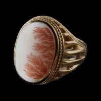 انگشتر عقیق ((شجر سرخ یمنی ))