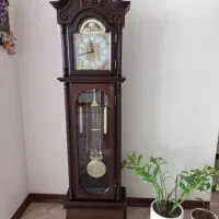 ساعت ایستاده چوبی