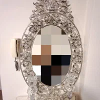 آینه کنسول و شمعدان ها|آینه|ارومیه, |دیوار