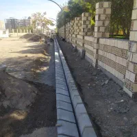 اجرای تخصصی جدول کاری.تایل فرش محوطه