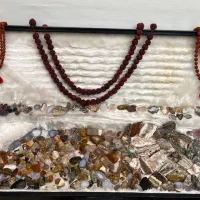 سنگ.کاسه تبتی.گردنبند.دستبند|جواهرات|شیراز, گود عربان|دیوار