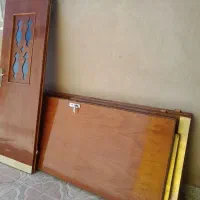 تعدادی درب فیبری گردویی