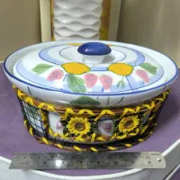 سوپ خوری چینی طرح گل پنبه
