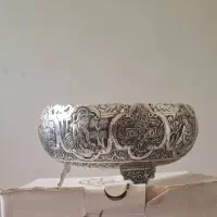 ظرف نقره کلکسیونی بسیارزیبا
