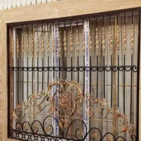 حفاظ تراس درب ضد سرقت اکاردیونی پنجره نصب فوری